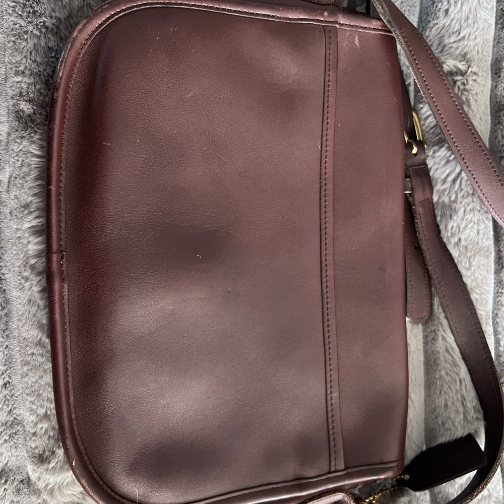 Coach Brown Leather Crossbody Bag - Picture 2 of 4